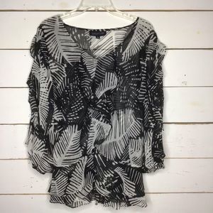 New Jones New York Signature Blouse Lightweight